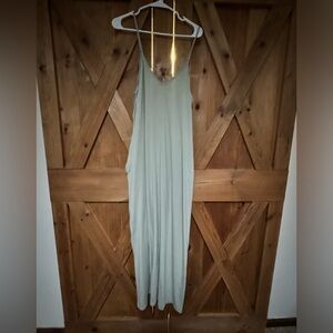Seafoam maxi dress